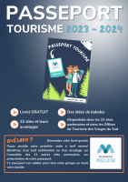 Passeport Tourisme des Vosges du Sud - 2023 / 2024